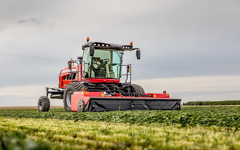 Hesston by Massey Ferguson self propelled windrower