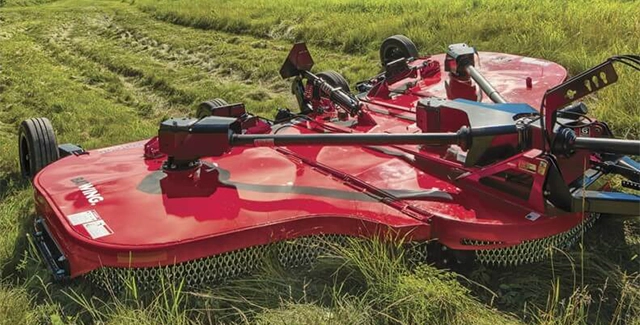 Woods equipment batwing mower from Schuck Implement.