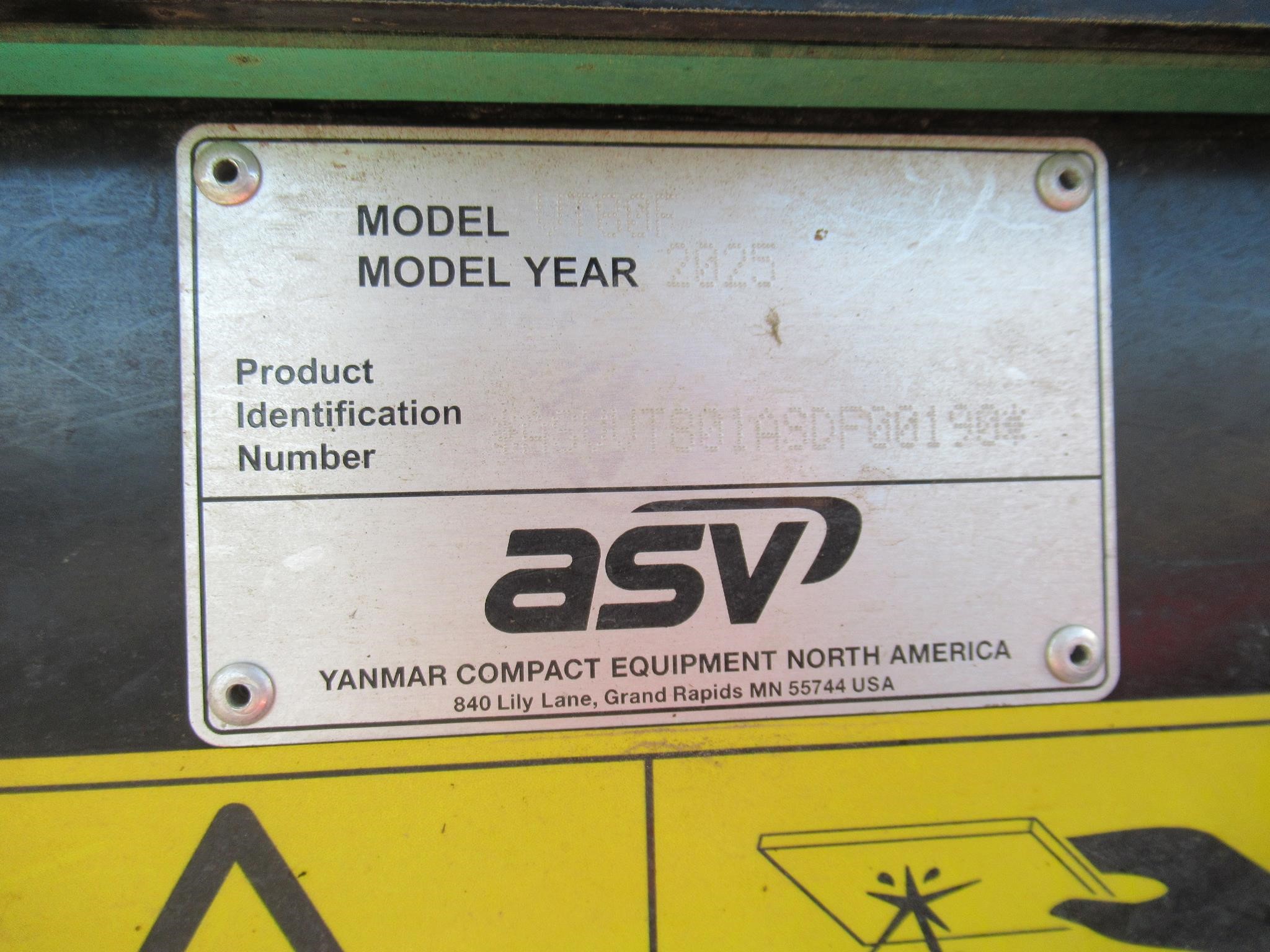 2025 Asv POSI-TRACK VT80 FORESTRY